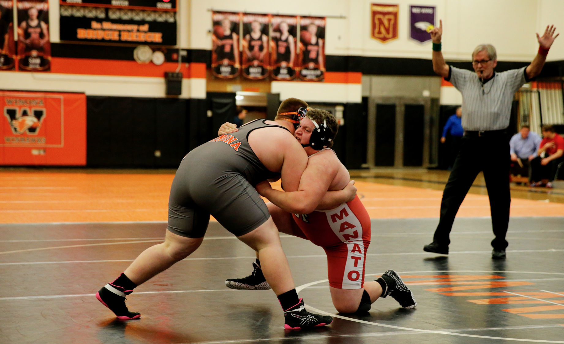 WSHS Wrestling vs Mankato West 8